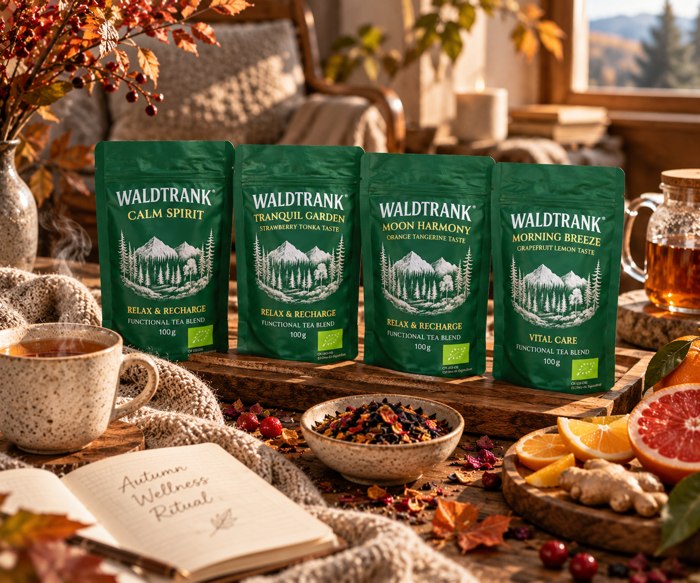 Herbst-Wellness-Ritual