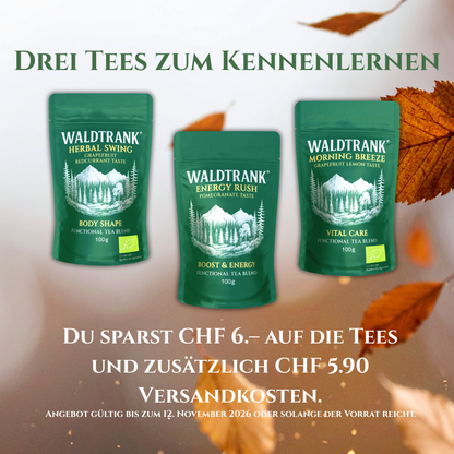 Three Teas to Discover – WALDTRANK Discovery Set
